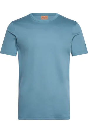 MOS MOSH Gallery Perry Crunch O-Ss Tee Tops T-shirts Short-sleeved Blue