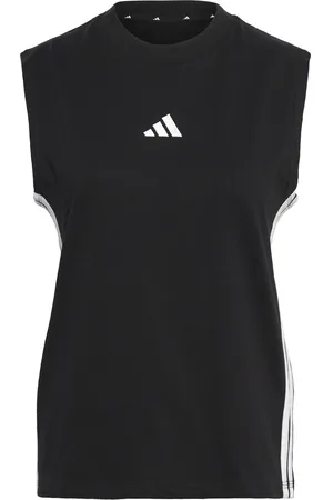 adidas W 3S Sj Tk Sport Women Sport Clothing Sports Tops & T-shirts Sport Tank Tops Black