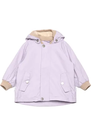 Mini A Ture Matwally Fleece Lined Spring Jacket. Grs Outerwear Shell Clothing Shell Jacket Purple