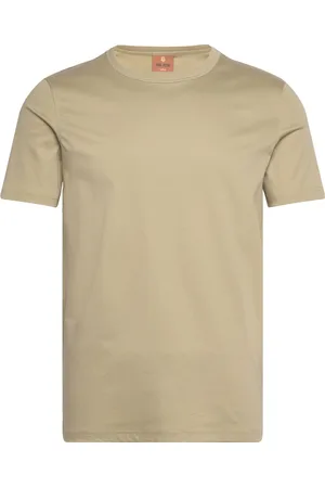 MOS MOSH Gallery Perry Crunch O-Ss Tee Tops T-shirts Short-sleeved Khaki Green