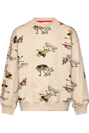The New Tnnarfa Os Sweatshirt Tops Sweat-shirts & Hoodies Sweat-shirts Beige