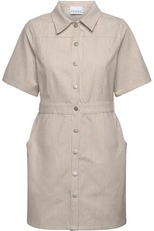 Noella Benita Dress Lyhyt Mekko Beige