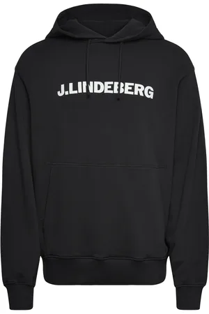 J Lindeberg Callan Hoodie Tops Sweat-shirts & Hoodies Hoodies Black