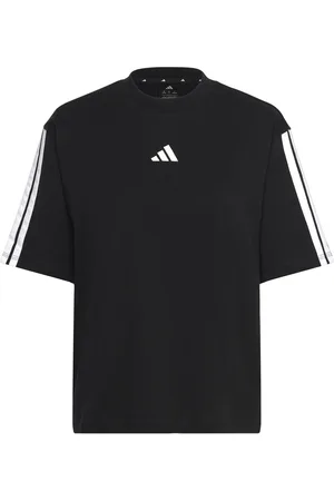 adidas W 3S Sj Bf T Sport Sport Clothing Sports Tops & T-shirts Sport T-shirts Black