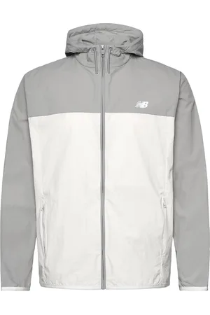 New Balance Athletics Woven Jacket Sport Men Sport Clothing Sport Outerwear Sport Jackets Sport Casual Jackets Grey