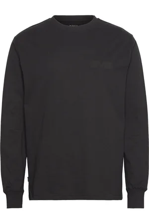 Makia Statement Long Sleeve Tops T-shirts Long-sleeved Black