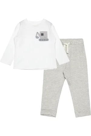 MANGO Printed Pyjamas Pyjamasetti Pyjama Grey