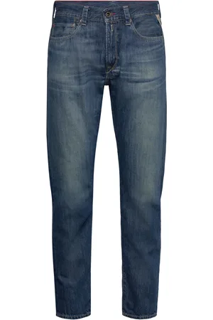 Replay Neaal Trousers Slim Royal Eagle Bottoms Jeans Slim Blue