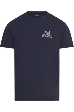 Makia Heeling T-Shirt Tops T-shirts Short-sleeved Navy