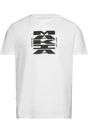 Makia State T-Shirt Tops T-shirts Short-sleeved White