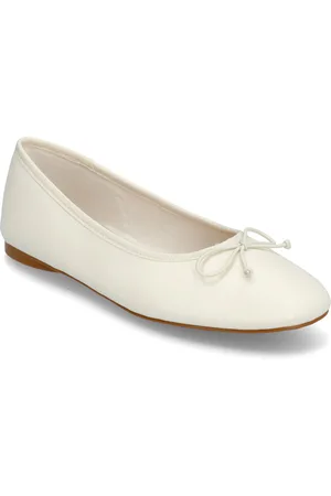 MANGO Bow Ballerina Ballerinat White