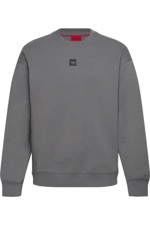 HUGO BOSS Dettil Tops Sweat-shirts & Hoodies Sweat-shirts Grey
