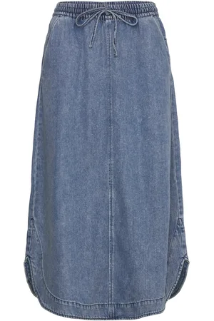 Soft Rebels Srkeira Skirt Skirts Denim Skirts Blue