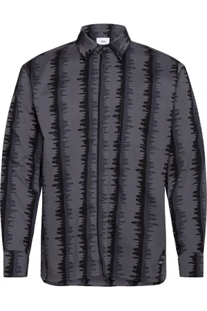 Makia Shoreline Shirt Tops Shirts Pattern Shirts Navy