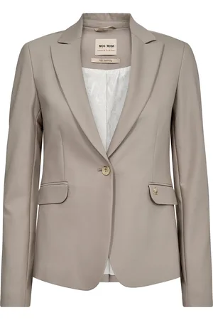 Mos Mosh Blake Night Blazer Blazers Single Breasted Blazers Brown
