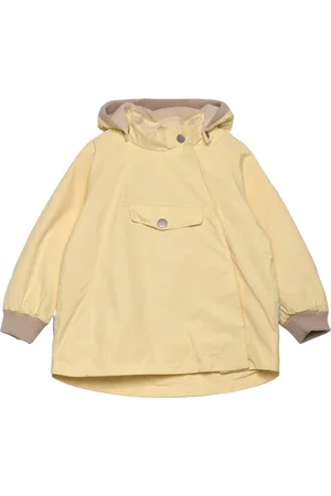 Mini A Ture Matwai Fleece Lined Spring Jacket. Grs Outerwear Shell Clothing Shell Jacket Yellow