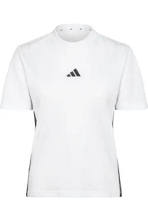 adidas W 3S Sj T Sport Women Sport Clothing Sports Tops & T-shirts Sport T-shirts White