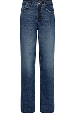 Mos Mosh Mmrelee Chrome Jeans Bottoms Jeans Straight-regular Blue