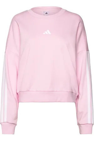 adidas W 3S Ft Swt Sport Sport Clothing Sport Sweat-shirts & Hoodies Sport Sweat-shirts Pink