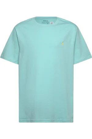 Ralph Lauren 26/1 Jersey-Ss Cn-Tp-Tsh Tops T-shirts Short-sleeved Blue
