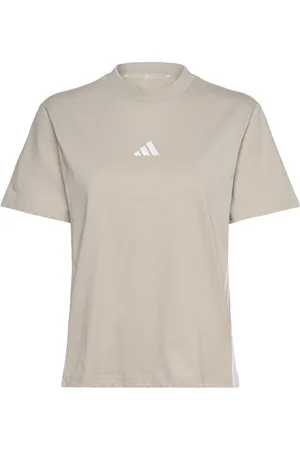 adidas W 3S Sj T Sport Women Sport Clothing Sports Tops & T-shirts Sport T-shirts Beige