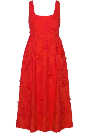 Munthe Fronia Polvipituinen Mekko Red