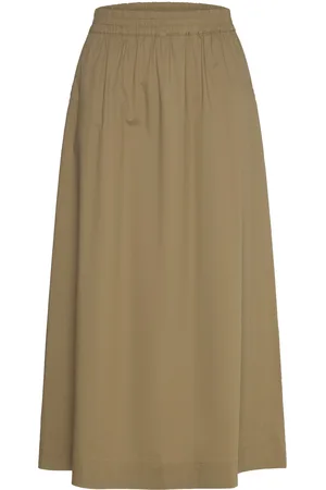 Coster Copenhagen Cc Heart Phoebe Long Skirt Polvipituinen Hame Brown