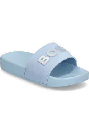 HUGO BOSS Aqua Slides Shoes Summer Shoes Pool Sliders Blue