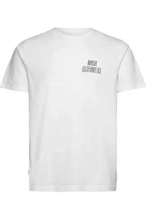 Makia Heeling T-Shirt Tops T-shirts Short-sleeved White