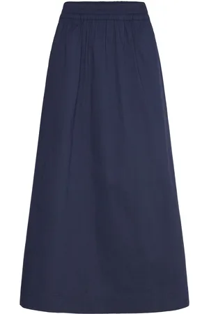 Coster Copenhagen Cc Heart Phoebe Long Skirt Polvipituinen Hame Navy