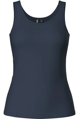 Pieces® Pcsirene Tank Top Jrs Noos Tops T-shirts & Tops Sleeveless Blue