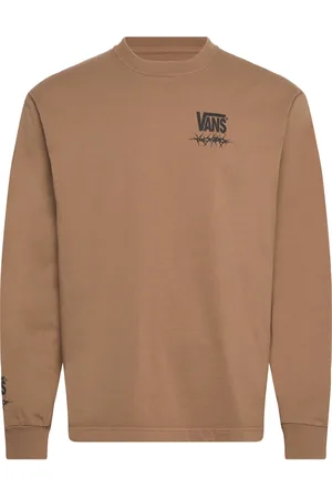 Vans Mte Goshawk Ls Tee Sport Sport Clothing Sport Tops Sport Long Sleeved Tops Brown