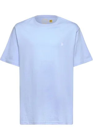 Ralph Lauren 26/1 Jersey-Ss Cn-Tp-Tsh Tops T-shirts Short-sleeved Blue
