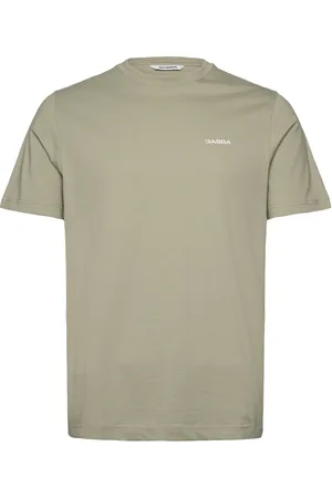 Gabba Dune Logo Ss Gots Tops T-shirts Short-sleeved Khaki Green