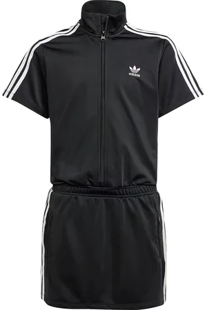 adidas Firebird Dress Dresses & Skirts Dresses Casual Dresses Short-sleeved Casual Dresses Black