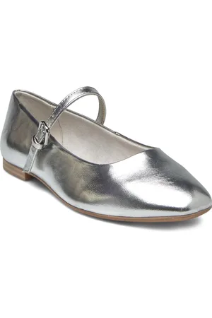 Tamaris Woms Ballerina Ballerinat Silver