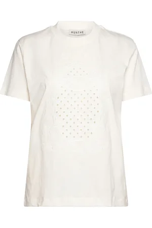Munthe Fenella Tops T-shirts & Tops Short-sleeved Cream