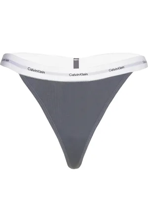 Calvin Klein String Thong Stringit Alusvaatteet Grey