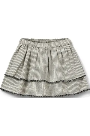 Sofie Schnoor Baby and Kids Siggysk Skirt Dresses & Skirts Skirts Short Skirts Green