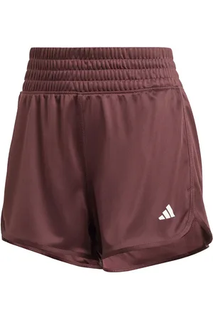 adidas Pacer Knit High Sport Shorts Sport Shorts Burgundy