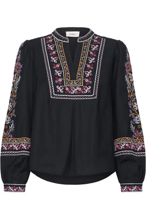 Bash Top Caloe Designers Blouses Long-sleeved Black