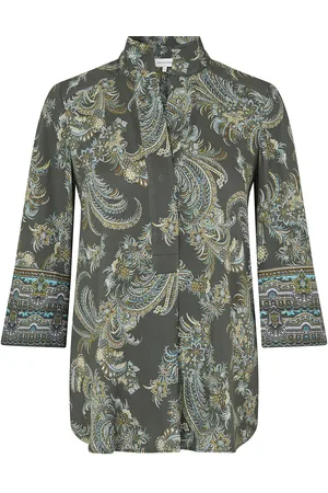 Dea Kudibal Kamidea Ev Tops Blouses Long-sleeved Khaki Green