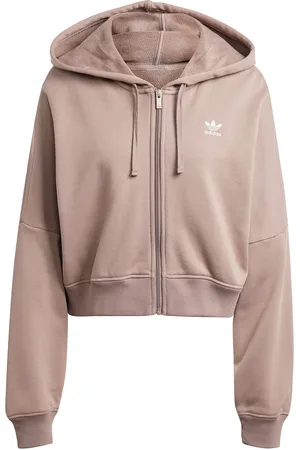 adidas Ess Fz Hoodie Sport Sport Clothing Sport Sweat-shirts & Hoodies Sport Hoodies Beige