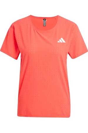 adidas Adizero Tee W Sport Sport Clothing Sports Tops & T-shirts Sport T-shirts Coral