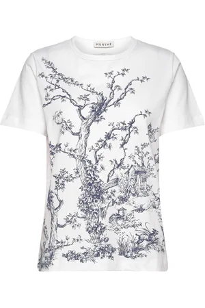 Munthe Fedelio Tops T-shirts & Tops Short-sleeved White