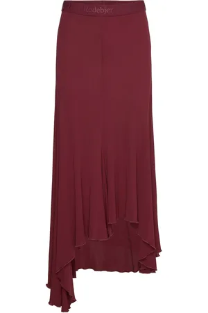 Rodebjer Sandy Designers Knee-length & Midi Skirts Burgundy