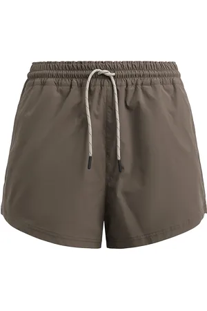 Rethinkit Track Shorts Petra Bottoms Shorts Sport Shorts Brown