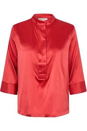 Dea Kudibal Danittadea Tops Blouses Long-sleeved Red