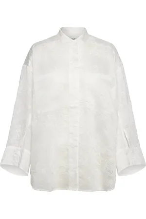 Munthe Fortunato Tops Shirts Long-sleeved White