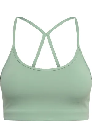 Casall Sleek Strappy Sports Bra Sport Sport Clothing Sport Bras - All Green